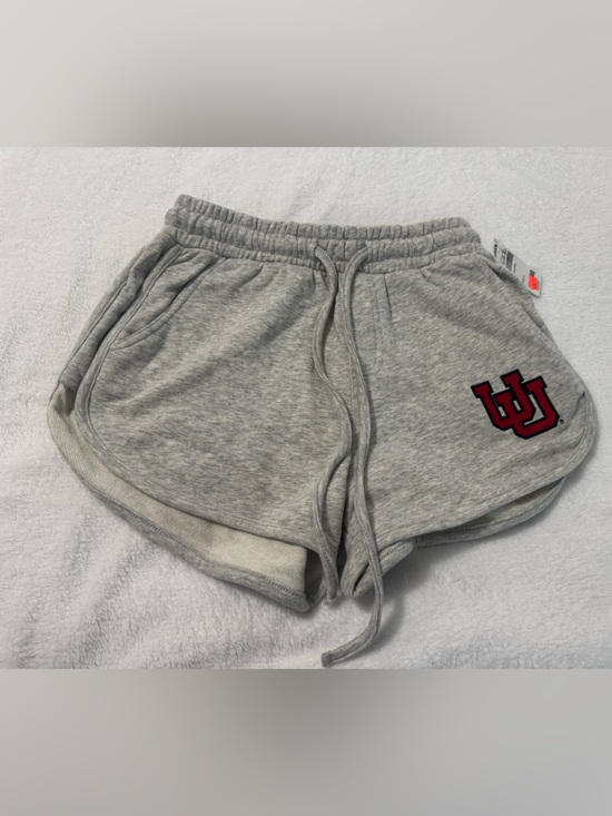 Hype and Vice Pants - Hype & Vice Women’s Utah Utes Heather Gray Fleece Shorts Size S
